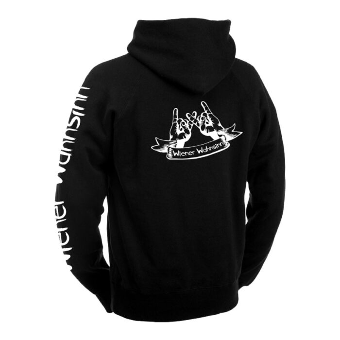 Hoodie Wiener Wahnsinn Logo – Bild 2