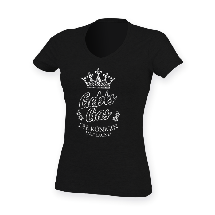 T-Shirt (D) "Gebts Gas"